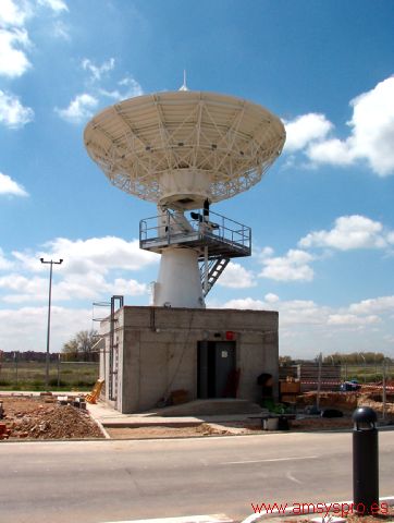 Sistema anti incendios en Antena 